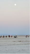 White Desert Full Moon